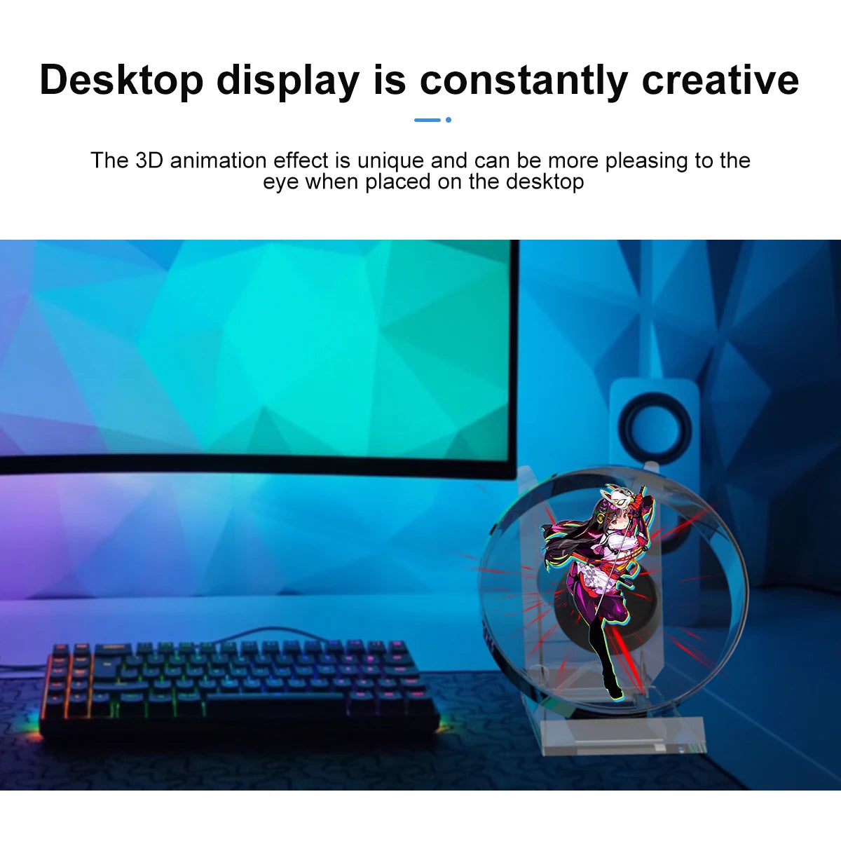 VortexHolo Led 3D Holographic Fan